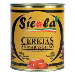 Cereja ao Marasquino 500g- Sicola 
