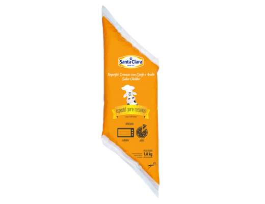 Requeijão sabor cheddar 1,800 kg 